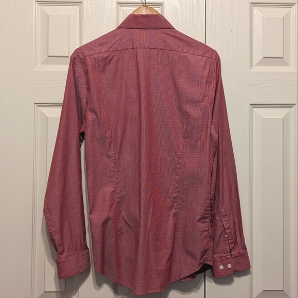 EUC Slim fit Express button down dress shirt - Picture 2 of 8